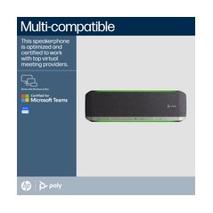 Poly Sync 60-M Smart Speakerphone - Wireless Connectivity, Superior Sound Quality & Effortless Collaboration